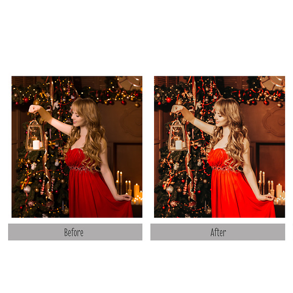 10 Christmas Lightroom Presets in Add-Ons - product preview 7
