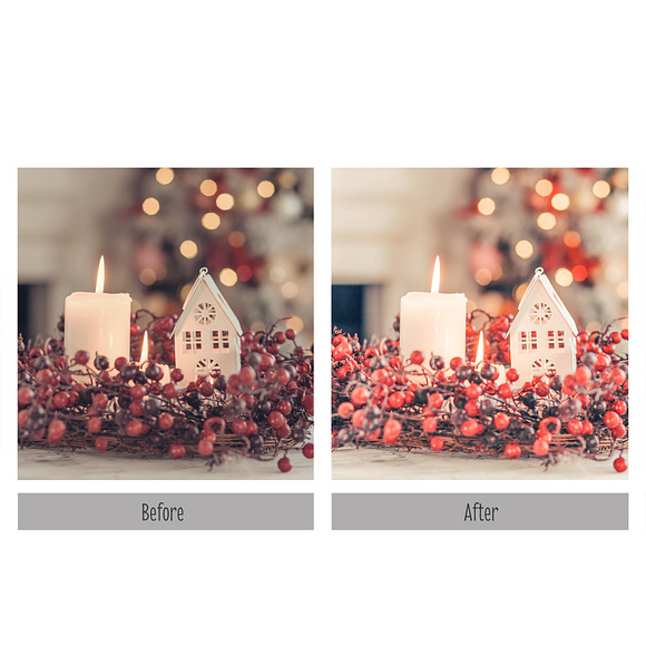 10 Christmas Lightroom Presets in Add-Ons - product preview 8