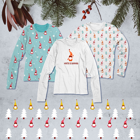 Christmas Gnome Collection in Graphics - product preview 6