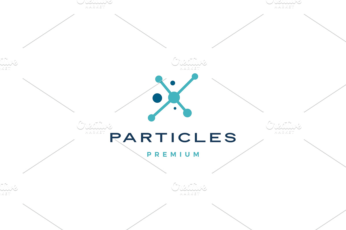 particles dot connection logo vector in Logo Templates - product preview 8