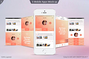 iPhone apps Mock-ups