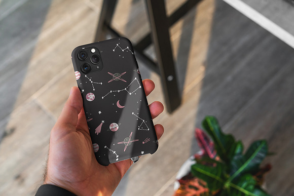 iPhone 11/Pro White Case Mock-Up in Print Mockups - product preview 3