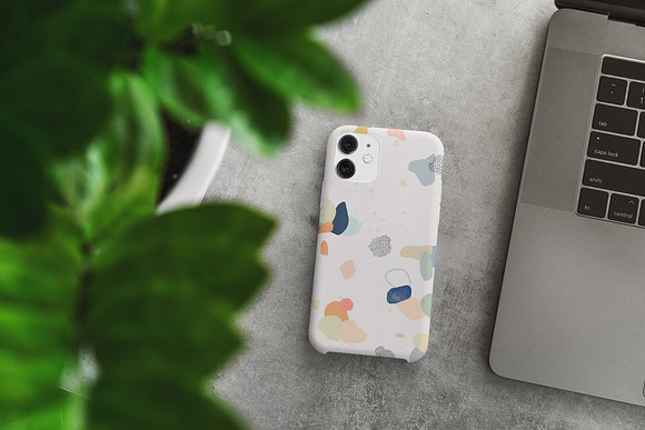 iPhone 11/Pro White Case Mock-Up in Print Mockups - product preview 6