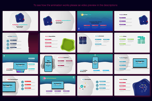 Animated PowerPoint Template in PowerPoint Templates - product preview 1