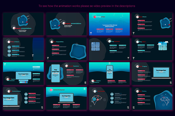 Animated PowerPoint Template in PowerPoint Templates - product preview 8