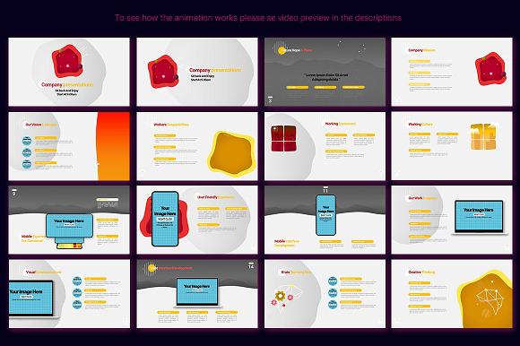 Animated PowerPoint Template in PowerPoint Templates - product preview 12