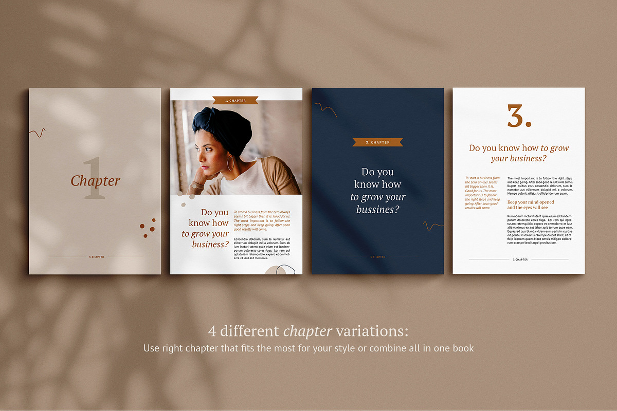 eBook template / CANVA / Kayla in Magazine Templates - product preview 9