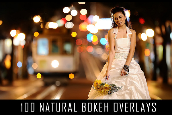100 Natural Bokeh Photo Overlays