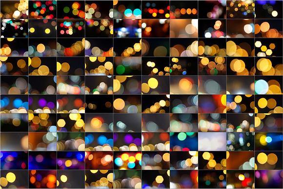 100 Natural Bokeh Photo Overlays in Objects - product preview 5