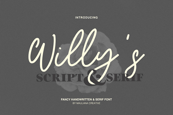 Willys Script Serif Font