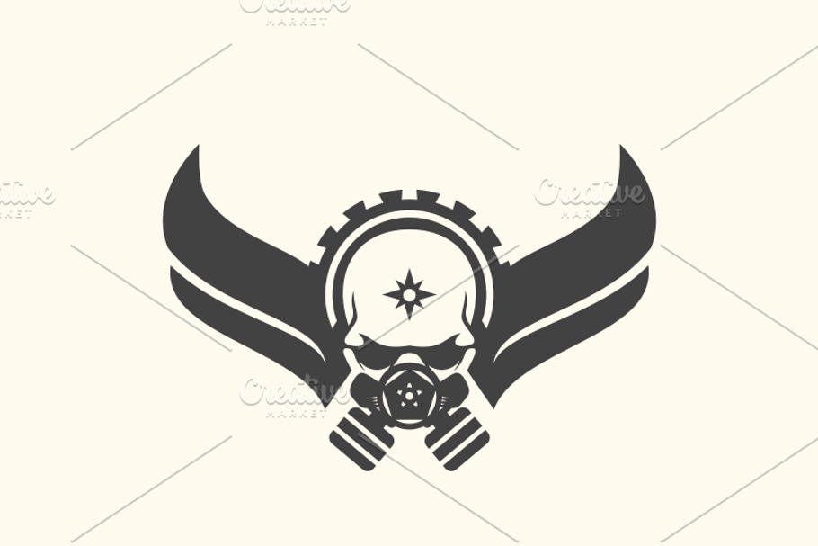 Skull game Logo in Logo Templates - product preview 8