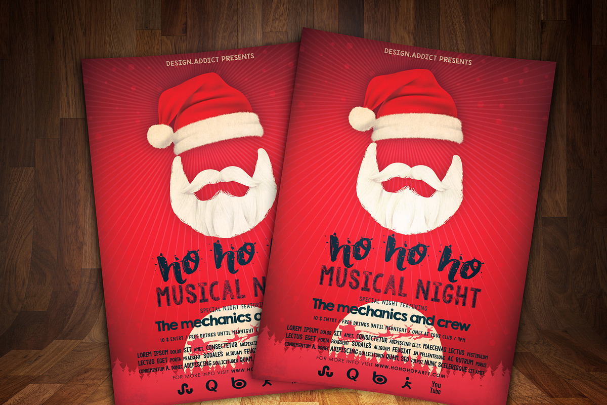 Christmas Musical Night Flyer in Flyer Templates - product preview 8