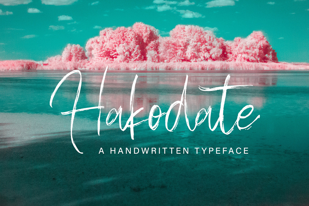 Hakodate - Handbrush Typeface in Script Fonts - product preview 8