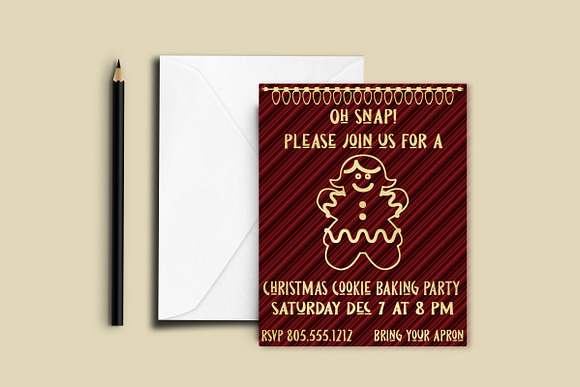 Gold Foil Christmas Clip Art in Illustrations - product preview 6