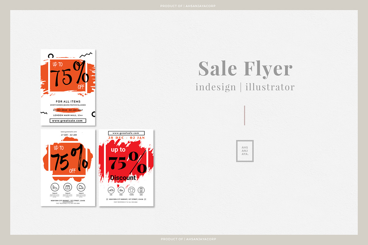 Sale Flyer in Flyer Templates - product preview 8