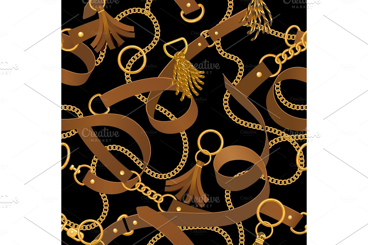 Chain and belt pattern in Textures - product preview 8