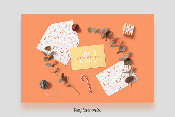 New Year Templates in Scene Creator Mockups - product preview 9