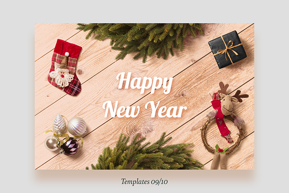 New Year Templates in Scene Creator Mockups - product preview 13