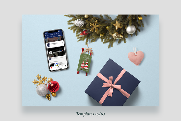 New Year Templates in Scene Creator Mockups - product preview 14
