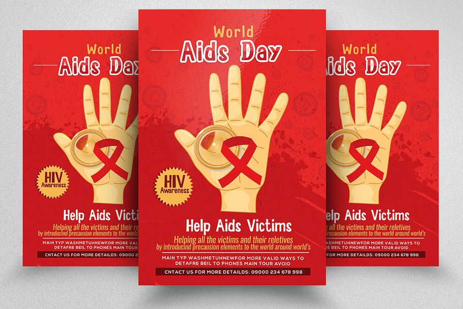 World Aids Day Flyer/Poster Template