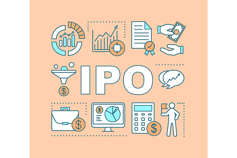 IPO word concepts banner