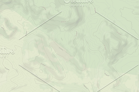 Topographic Map Textures in Textures - product preview 10