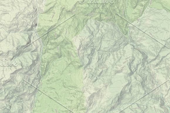 Topographic Map Textures in Textures - product preview 13