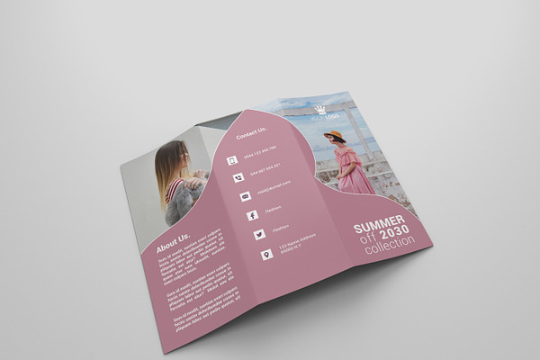 Fashion Tri-fold Brochures