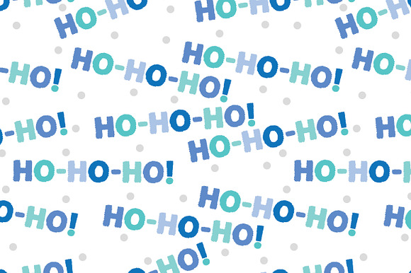 Ho-ho-ho! Christmas seamless pattern in Patterns - product preview 2