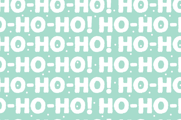 Ho-ho-ho! Christmas seamless pattern in Patterns - product preview 3