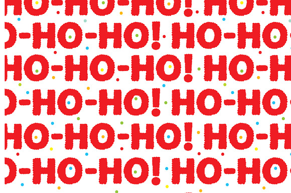 Ho-ho-ho! Christmas seamless pattern in Patterns - product preview 4
