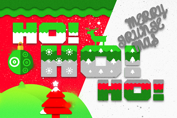 Merry Grungemas | Christmas Bundle in Display Fonts - product preview 2