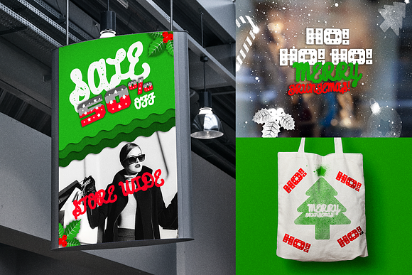 Merry Grungemas | Christmas Bundle in Display Fonts - product preview 10