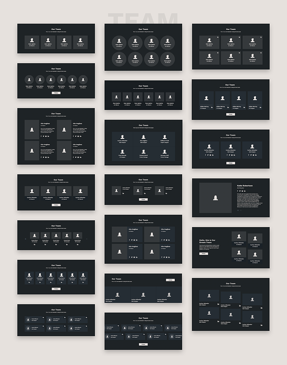 Tenebris Wireframe Kit in Wireframe Kits - product preview 4