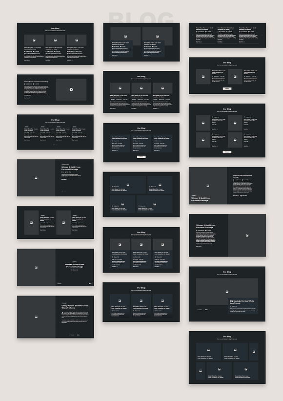 Tenebris Wireframe Kit in Wireframe Kits - product preview 5