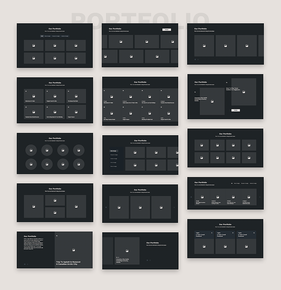Tenebris Wireframe Kit in Wireframe Kits - product preview 6