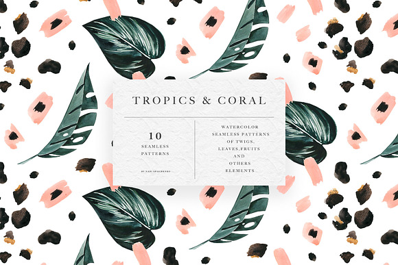 Tropics & Coral Patterns in Patterns - product preview 1
