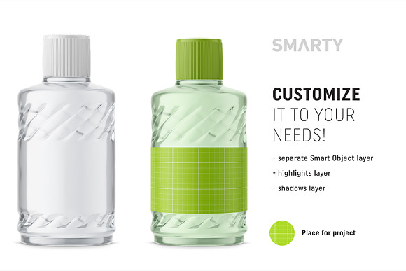 Nail polish remover mockup in Product Mockups - product preview 1