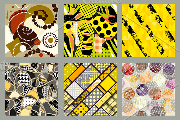 Yellow set. in Patterns - product preview 1
