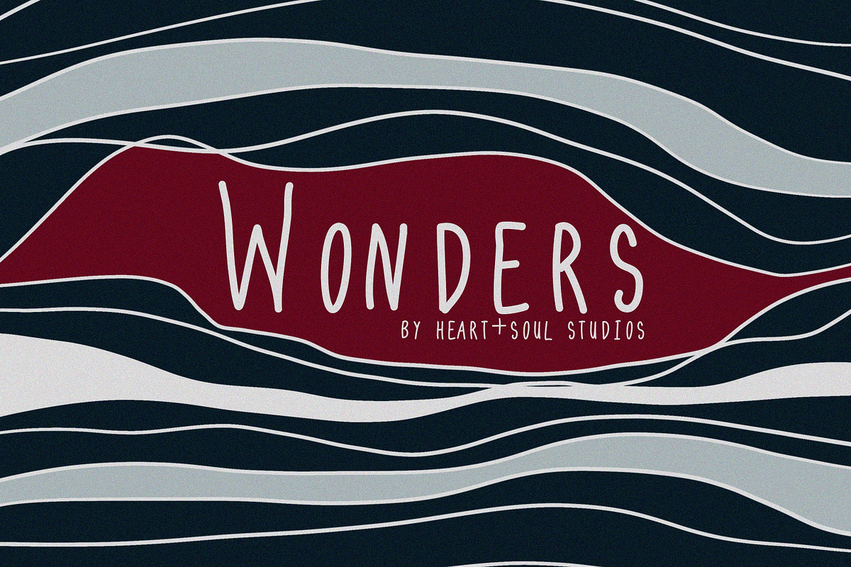 Wonders | Handwritten Sans in Sans-Serif Fonts - product preview 8