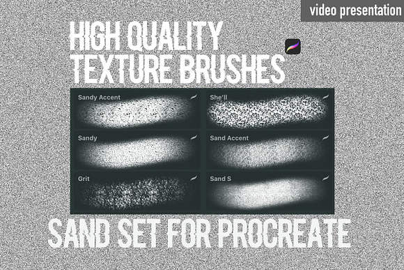 Procreate Master Texture Brushes Kit in Add-Ons - product preview 1