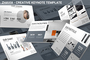 Zhavia - Creative Keynote Template