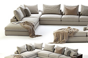 Flexform Groundpiece Sectional Sofa