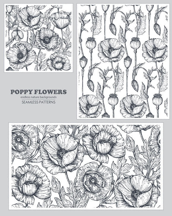 Large bundle of vector flowers in Illustrations - product preview 25