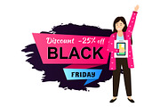 Black Friday Sale 25 Percent Off on