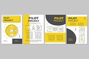 Pilot project brochure template