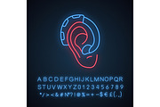 Hearing aid amplifier icon
