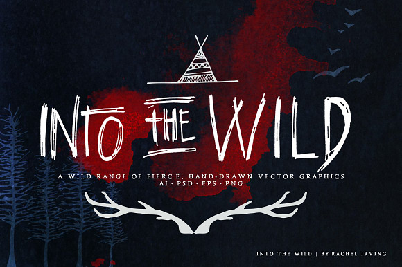Into the Wild | Rustic Elements in Illustrations - product preview 8
