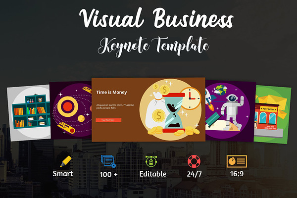 Visual Business Keynote Template