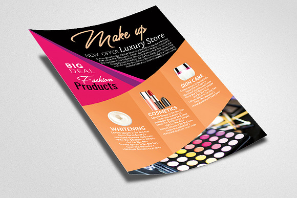 Make Up & Cosmetics Flyer/Poster in Flyer Templates - product preview 1